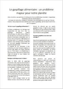 Mention d'honneur 2022 - article de presse 19-25 ans